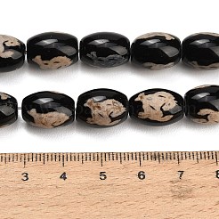 Filo di perline di agata naturale&nbsp;GG-CBA4812-A04-10x14MM
