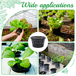 Cestas de plástico PP para plantas hidropónicas&nbsp;AJEW-WH0794-90