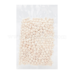 Perles en bois naturel non fini&nbsp;WOOD-PH0001-09C