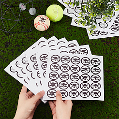 26 feuille de 2 styles d'autocollants imperméables en plastique PVC&nbsp;DIY-OC0004-24A