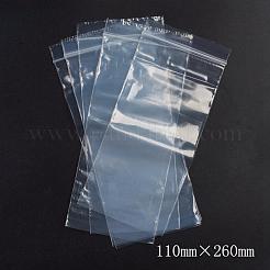 Wiederverschließbare Kunststoffverpackungsbeutel&nbsp;OPP-G001-F-11x26cm