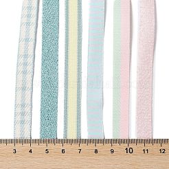 Ruban polyester 18 yards 6 styles&nbsp;SRIB-Q022-F04