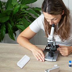 1 pz microscopio micrometro vetrino strumento di misurazione in vetro ottico&nbsp;AJEW-CA0005-58