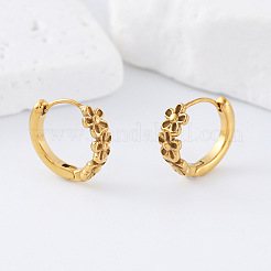 Boucles d'oreilles créoles en acier inoxydable 304 pour femmes&nbsp;AE2924