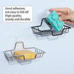 4 Satz Seifenschalen aus Edelstahl in 2 Farben&nbsp;DIY-GA0005-27
