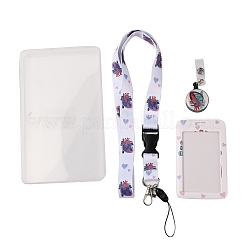 Ausweishalter-Sets aus ABS-Kunststoff&nbsp;AJEW-XCP0002-61