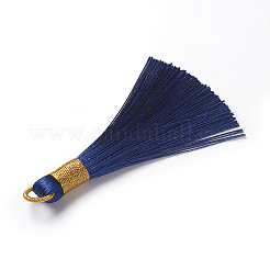 Polyester Quaste Anhänger&nbsp;LS-FIND-I009-D22