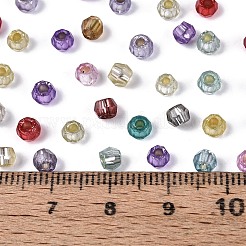 Silber ausgekleidet Glasperlen&nbsp;SEED-T007-18A-01