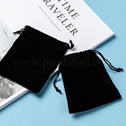 Pochettes rectangle en velours&nbsp;X1-TP-R002-10x12-01