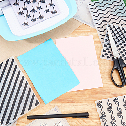 Cartelle di goffratura in plastica&nbsp;DIY-GL0001-14