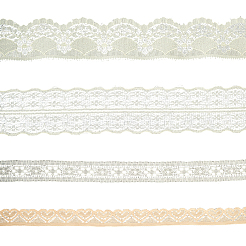 4 style de bordure en dentelle de polyester&nbsp;OCOR-GF0005-25C