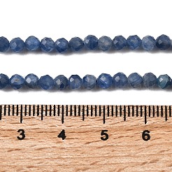 Natürliche kyanite Perlen Stränge&nbsp;G-F799-E01-4mm