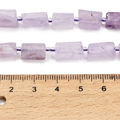 Natürlichen Amethyst Perlen Stränge&nbsp;G-F836-B11-01