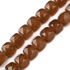 Fili di perline giada bianco naturale&nbsp;G-NH0064-A01-01B