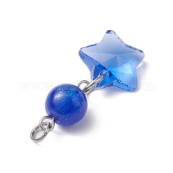Pendenti a forma di occhio di gatto imitazione resina 7 pz 7 colori&nbsp;PALLOY-JF02643-02