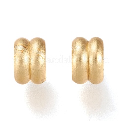 Matte Messing Perlen im europäischen Stil&nbsp;OPDL-H100-09MG