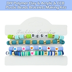DIY-Armband-Sets aus Polymer-Ton&nbsp;DIY-FS0006-46