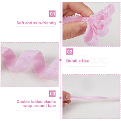 Cordon élastique double pliage en nylon&nbsp;FIND-WH0155-047B