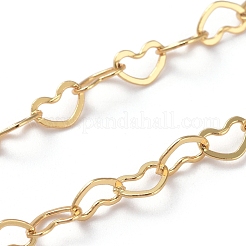 Herzgliederketten aus Messing&nbsp;CHC-G005-27G