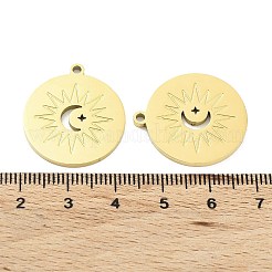 Ionenplattierung (IP) 316L chirurgischer Edelstahlanhänger&nbsp;STAS-D029-21G