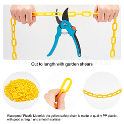 Chaînes de câble en plastique&nbsp;FIND-WH0042-63