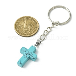 Portachiavi croce pietra preziosa&nbsp;KEYC-JKC01159