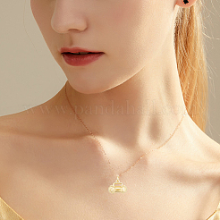 8pcs 4 styles pendentifs en laiton&nbsp;KK-BBC0023-02B