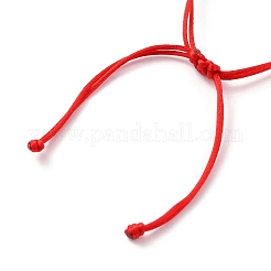 Braccialetti di perline intrecciati in nylon regolabili&nbsp;BJEW-JB05626-02