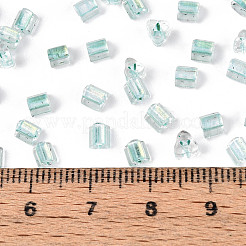 Interno trasparente colora perline di vetro&nbsp;SEED-T007-13N