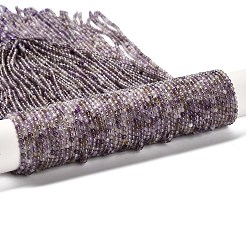 Natürlichen Amethyst Perlen Stränge&nbsp;G-RM2025-37-2mm