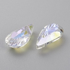 Pendentifs en strass en verre gaufré&nbsp;GLAA-J101-06A-001SI