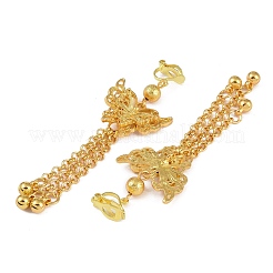Orecchini a clip in lega di zinco della Boemia&nbsp;EJEW-C089-01I-G