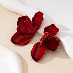 Flor aretes de esmalte de la aleación&nbsp;FS-WGBEF20-01