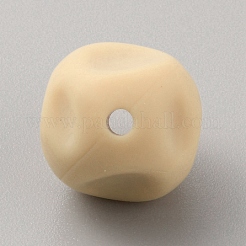 Cube de perles de silicone écologiques de qualité alimentaire&nbsp;SIL-TAC0003-11M