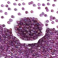 Perle di vetro trasparenti picasso&nbsp;SEED-Q039-04J