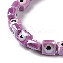 Brins de perles en céramique de porcelaine faites à la main&nbsp;LAMP-B021-06L
