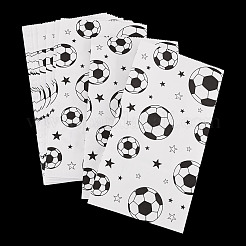 15 Stück Papiergebäcktüten mit Fußballmuster&nbsp;ABAG-TA0002-32B