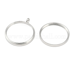 Ciondoli con medaglione in acciaio inossidabile 304&nbsp;STAS-S132-16P-05