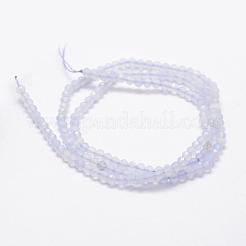 Abalorios naturales ágata de encaje azul hebras&nbsp;X-G-K185-04