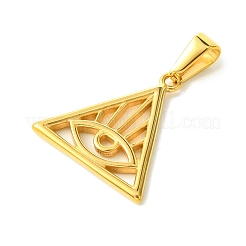 Pendentifs en acier inoxydable 304 avec placage sous vide PVD&nbsp;STAS-L275-08G
