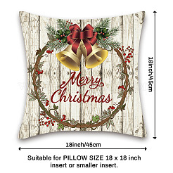 Ensemble de housses de coussin de personnalisation de toile de jute&nbsp;AJEW-WH0124-019
