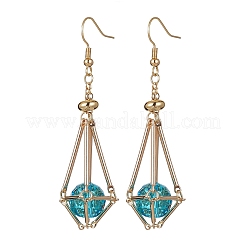 Crochets d'oreille en laiton&nbsp;EJEW-TA00282