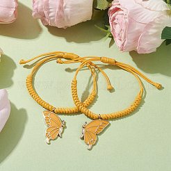 Braccialetti con pendenti in lega smaltata&nbsp;BJEW-JB09966-05