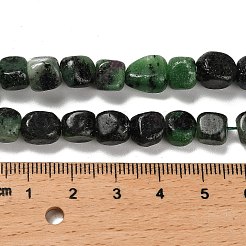 Natürliche Rubin in Zoisit Perlen Stränge&nbsp;G-P497-01E-51