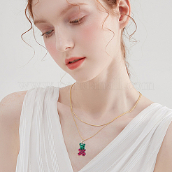 40pcs 10 couleurs pendentifs en résine transparente&nbsp;RESI-CP0001-11