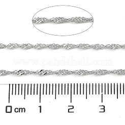 Cadenas Singapur de acero inoxidable 304 resistentes al deslustre&nbsp;CHS-C010-04A-P