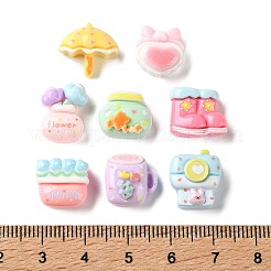 Undurchsichtigen Cabochons&nbsp;RESI-G134-02