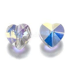 Perle di vetro trasparente&nbsp;X-GLAA-K002-07A-18