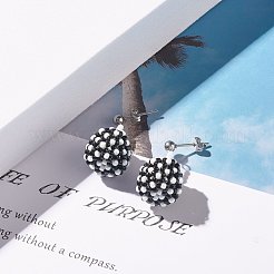 Orecchini pendenti con perline di semi giapponesi toho&nbsp;EJEW-JE04762-04