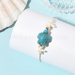Bracelets pour femmes en cordon coulissant ajustable en polyester ciré&nbsp;BJEW-JB14241-02